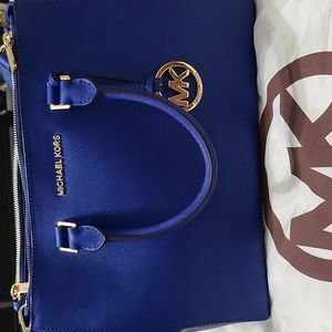 Michael Kors Saffiano Leather Satchel